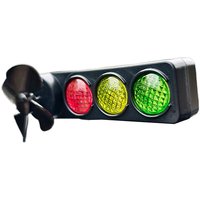 AliExpress NONE Creative LED Bike Traffic Light Shaped Wind-Powered Warning Lights Decoration Cute Bike Ornament Motorbike Accessories Gift