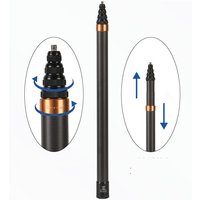 carbon fiber extension rod is suitable for 360 shadow stone X3X4 live broadcast bracket camera extended telescopic selfie stick