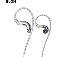BLON BL-mini 6mm Dynamic Driver HIFI in Ear Earphone IEM DJ Running Wired Headphones 3.5MM with 0.78 2Pin Connector
