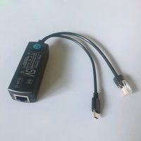 1/2 Pieces 10M/100M 48V To 5V POE Splitter Standard Isolated Type-C USB Power Supply Module POE Splitter