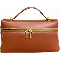 Mendy Women Genuine Leather Clutch Bag Cowhide Small Crossbody Shoulder Handbag Box Shape Top Handle Purse Fashion Elegant New