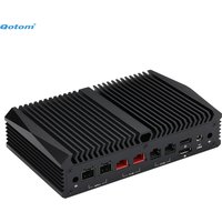Barebone Mini PC Q10900U6 Series Core I3-N305/ N355 Processor 2x 10G SFP+/ 2x 10G LAN/ 2x 2.5G LAN DDR5 RAM NVME SSD