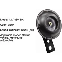 Ebike Electric Horn Reliable Electric Horn For Ebike Motorcycle Easy Installation Universal Fit 12V 48V 60V Support