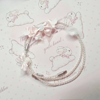 Keyboard Aviation Plug Cable Customized Single Crystal Copper 8k Luminous Data Cable 1.3m Usb Type-c Cute Keyboard Accessories