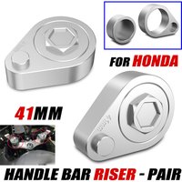 Aluminum Handle Bar Riser Kit For Honda VFR750 VFR800 VTR1000 CBR600 41mm Forks