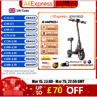IENYRID IE-M4 Pro S+ 800W Motor 48V12.5AH Electric Scooter Front Rear Disc Brake E-scooter 10 Inch Off-Road Tire Adult Escooter