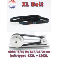 XL Timing Belt 42XL to 130XL Belt Width 6mm 8mm 10mm 12.7mm 15mm 20mm XL Rubber Belt XL Synchronous Belt Closed Loop Belts XL