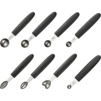 Stainless Steel Wide Application Melon Baller Fruit Scoop Desserts And Fruits Melon Baller Scoops 10MM Round