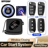 Hippcron Car Remote Control Keyless Entry Start System Central Door Lock Support Window and Trunk Control Function car gadgets