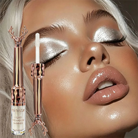 Liquid Eyeshadow High Pigment Waterproof Lasting Not Easy To Fade Pearl Glitter Portable Delicate Women's Eye Makeup