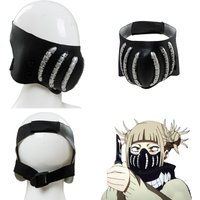 Fantasia Toga Himiko Mask Women Cosplay Facewear Anime Hero Of Academia Disfraz Costume Accessories Halloween Carnival Prop