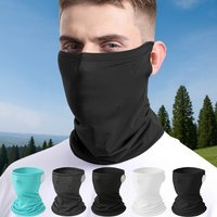 AliExpress GTUBIKE Breathable Sun Protection Face Mask Ice Silk Sunscreen Mask Outdoor Cycling Face Cover Neck Wrap UV Protection