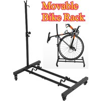 AliExpress Vertical Bike Parking Stand Adjustable Height Space-Saving & Freestanding Bike Rack for MTB Road Bikes Indoor Bike Storage