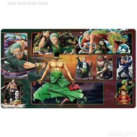 One Piece OPCG Playmat Luffy Zoro Nico Robin Design Anime TCG Table Mat for Card Games Battle Protection Holiday Gift