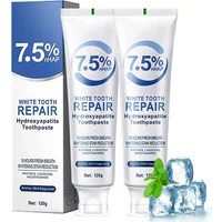 120g Whitening Toothpaste Hydroxyapatite Protect Gum Health Remove Plaque Stains Fresh Bad Breath Deep Clean Brightening Tooth
