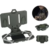 Tactical Vest Phone Holder Foldable Cell Phone Board Plate Molle Carrier Board Molle Mount For 4.7"-6.7" Screen