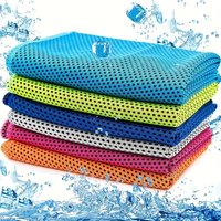 1Pcs Quick-Drying Sports Towel with Storage Box & Cooling Ice Blanket - For Outdoor Fitness, Camping