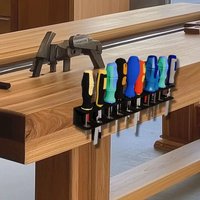 Screwdriver Rack Tools Rack Pliers Bracket New Screw Storage Box Wall Mounted Heavy Duty Screwdriver Storage Rack Storage Box