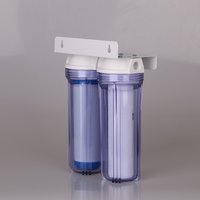 New 10 Inch House Water Filter PP Cotton Gradient Precipitation Kitchen Front Water Purifier with 1/4' 1/2' Water Inlet