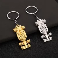 Car Styling Keychain Fashion Formula 1 Racing Car Keyring Key Chain Ring For VW Golf Renault Klod Skoda Octavia Ferrari