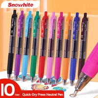 Multi-Color 0.5mm Retractable Gel Pens Set for Art Marking Office And School Use - Assorted Colors Pack
