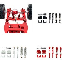 Metal Upgrade Remote Control Car Rear rod shock absorber Fit For MN MN82T LC79 MN82S MN82Pro MN82