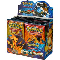 360 szt. Angielskie karty Pokémon TCG: Evolutions Box, zestaw 36 paczek kart kolekcjonerskich Pokémon