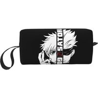 JJK Anime Gojo Satoru Jujutsu Kaisen Pencil Case for Boy Girl Pen Box Pencil Bag Stationery Supplies Women Cosmetic Bag