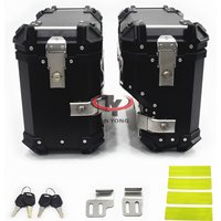 For SUZUKI VSTROM DL650XT Motorcycle Trunk Side Panniers Case Top Luggage Box Bag Storage Rear Helmet Travel Topcase Accessories