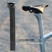 Carbon Sattelstütze Für Pinarello Dogma Neue F Bike Carbon Sattelstütze Ultraleicht Fahrrad Sattel Rohr 0 Grad 340mm fahrrad Teile