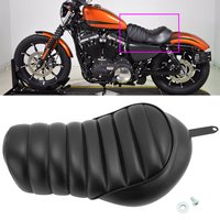 Coussin de siège avant de moto, coussins de siège solo conducteur pour Harley Sportster Iron XL 883 1200 2016-up, pièces de moto
