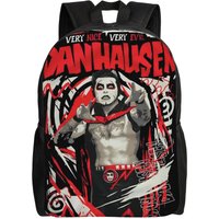 Danhausen Very Nice Very Evil Casual Backpack Lightweight High School Hiking Travel Daypack for Men Women College Canvas Bags