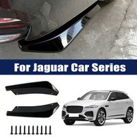 Car Rear Bumper Lip Diffuser Splitter Spoiler Scratch Protector For Jaguar XE XF XJ XK XFR XJS F-Type E-Pace I-Pace S-Type