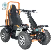 For 5KW 60V 4WD Electric Scooter with 6000W Motor Power 50km/h Farm Use CE 4*4 ATV COC EEC Certified Sensor Max Load 200kg