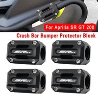 Motorcycle Accessories Engine Guard Bumper Crash Protector Block 22/25/28mm For Aprilia SR GT 200