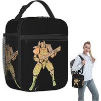 Necron With Tau Armor Insulated Lunch Bag for Women Kids Portable Food Boxes Thermal Lunch Box Tote