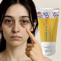 Kojic Acid Glutathione Eye Cream, for Dark Circles, Eye Bags, and Dullness under the Eyes - Non-Greasy, Suitable for Both Men and Women