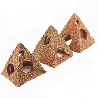 1PC Egyptian Pyramids Stone Cave Ornament Fish Tank Aquarium Decoration Terrarium Reptile Tank Aquarium Accessories