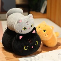 25-50CM Cartoon Kawaii Cat Stuffed Animal Plush Toy Lovely Cat Doll Children's Sleep Pillow Christmas Kawaii Decorative Gifts image 4