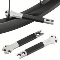 Mountain Bike Spoke Wrench Bicycle Lacing Adjustment and Calibration Tool Spoke Cap Tool