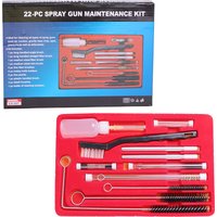 Air Brush Spritzpistole Reinigungsset 23-teilig Airbrush Gravity Paint Mini HVLP Detail Set Airbrush Spritzpistole Reinigung Reparatur Tool Kit