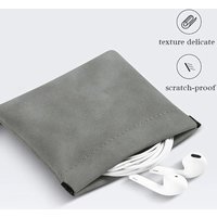 Mini Earphone Storage Bag U Disk SD Card Data Cable Organizer Pocket Waterproof Dustproof Coin Key Bag Headphone Accessories