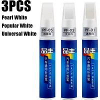 1/2/3PCS White/Blue Universal Colors Car Scratch Repair Paint Pen Auto Touch Up Pen DIY Clear Remover