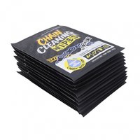 AliExpress NONE 12pcs Bike Chain Cleaning Wipes Individually Packaged Efficient Dirt Removal Motorcycle Wipes for Chains Engines Hubs