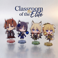 Classroom of the Elite Hyakki Yagyo Chibi Ver 10CM Double Sided Acrylic Stand Keychain 2026 New Anime Stand Kiyotaka Suzune GIFT