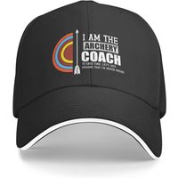 Archery Coach Multicolor Hat Peaked Women's Cap Personalized Visor Outdoor Hats