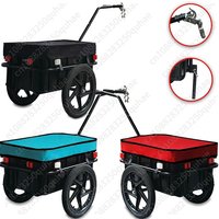 Trailers, bicycles, backcountry rides, camping pets, mountain trailers are removable