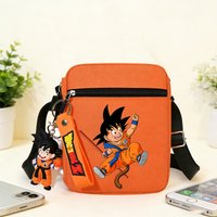 Goku Son Dragon Ball Fashion Shoulder Bag Oxford Cloth Multiple Compartment Mobile Girl Phone Bag Crossbody Bag Mini Women's Bag