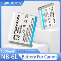 NB-6L NB-6LH Battery 1060mAh Li-ion Rechargeable Battery For Canon Powershot SX700 S120 S110 SX170 IS 280HS S95 SX270HS Camera