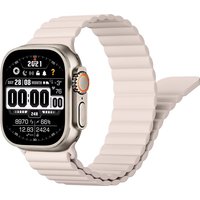 Magnetic Sport Strap for Apple Watch Ultra/3/2 Bands 49mm 40mm 41mm 42mm 44mm 45mm 46mm Silicone Series 11 10 9 8 7 SE Bracelet